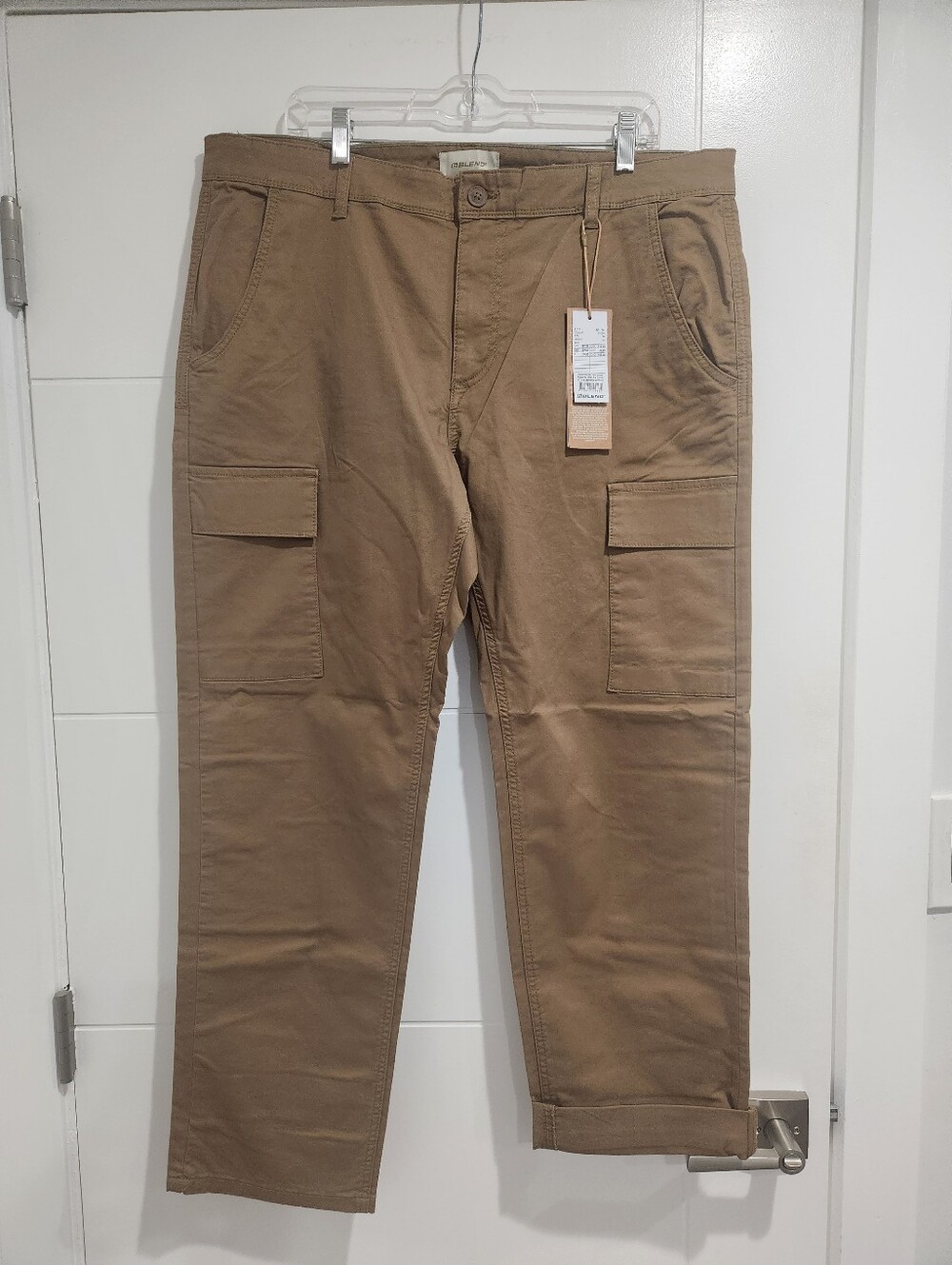 B Blend Men's Cargo Chinos - 38/32 NWT